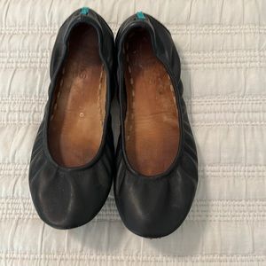 Black Tieks size 7 some blemishes, but lots of life left
